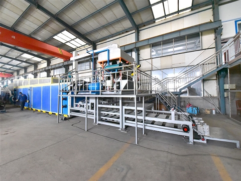12000 High-yield egg tray production machine
