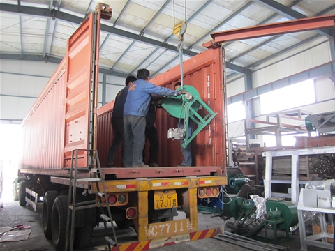 Environmentally friendly pulp moulding machine