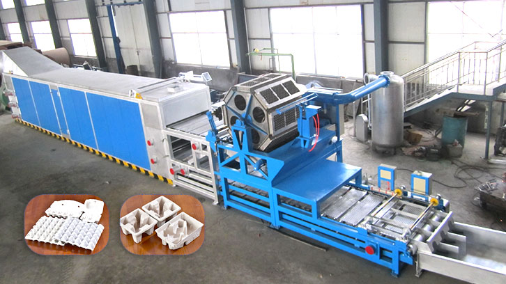 Pulp molding machine